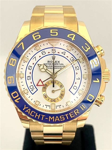 men's 18k gold rolex yachtmaster ii model 116688|rolex yachtmaster 2 116688.